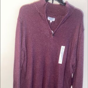 Croft & Barrow Maroon Cardigan